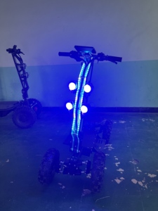 Trottinette Électrique Pliable Tout-Terrain Rapide à 4 Roues City <span class=keywords><strong>Coco</strong></span> Étanche pour le Golf - Product Image 4