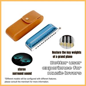 <span class=keywords><strong>Harmonica</strong></span> <span class=keywords><strong>chromatique</strong></span> haut de gamme à <span class=keywords><strong>12</strong></span> <span class=keywords><strong>trous</strong></span>-Outil d'enseignement de performance professionnel avec peigne en aluminium-Édition cadeau exquise - Product Image 3