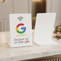 Carte de révision NFC personnalisée, imprimée, sans contact, pour les commentaires des clients
