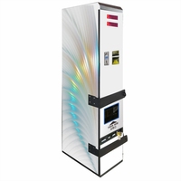 Distributeur automatique de jetons en acier inoxydable pour jouets et billets de divertissement, prise universelle 110/220V