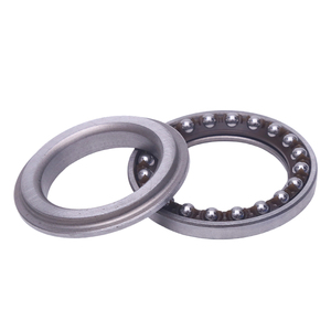 英雄本田<span class=keywords><strong>CD100</strong></span>摩托车转向轴承单列角接触球推力轴承 - Product Image 1