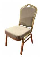 Chaises empilables en métal haut de gamme pour hôtels et banquets de mariage, vente en gros