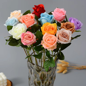 Bán buôn thanh lịch lụa Rose Blossoms cho thanh lịch nhà Bảng trang trí nội thất và Bridal Shower dấu - Product Image 2