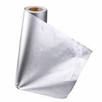 Papier d'aluminium chocolaté de qualité alimentaire, papier d'aluminium laminé imprimé sur mesure pour les marques de confiserie