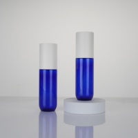 Flacon pulvérisateur rond vide en PET de 90 ml, rechargeable, pour cosmétiques, avec pompe à brume