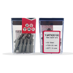 Broca de tornillo de inserción de impacto S2 Torx T20 Broca de destornillador de vástago <span class=keywords><strong>hexagonal</strong></span> magnético fuerte T20X25 - Product Image 4