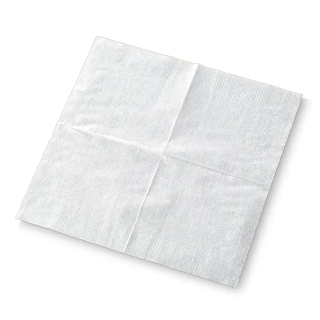 Lot de serviettes en papier à 2 couches, classiques, blanches ou imprimées