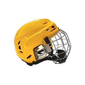 <span class=keywords><strong>Casque</strong></span> de hockey sur gazon pour jeunes - <span class=keywords><strong>Casque</strong></span> de hockey en ligne ventilé et réglable avec masque facial en acier - Product Image 6