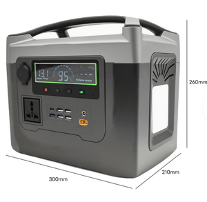 600w 512wh Portable Power Station System With Battery <b>Solar</b> <b>Generator</b> MPPT Controller External Home Emergency 600 Outdoor <b>Solar</b> - Product Image 2