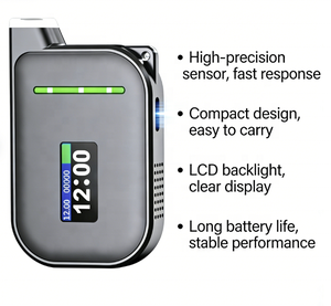Alcootests électrochimiques portables haute précision Airsense, spécialement conçus pour des tests professionnels précis de nuit - Product Image 5