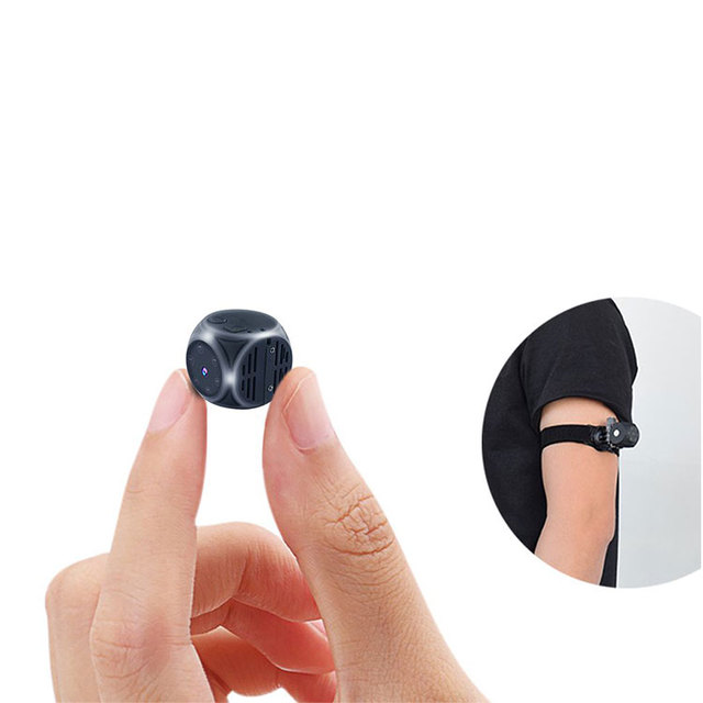 Pocket IR Night Vision Security Camera 1080P Motion Detect Action Sports Camera With Bandage