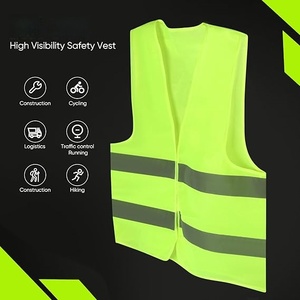 Chaleco de Seguridad con Logotipo Personalizado, Estándar ANSI, Alta Visibilidad, Color Amarillo, para la Marca de Empresas de Construcción y Recuerdos para Clientes VIP - Product Image 4