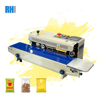 Machine de scellage électronique semi-automatique, machine de scellage par impulsions pour emballage de sacs en plastique électrique