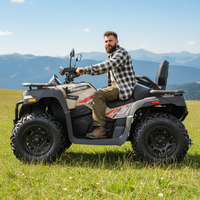 Quad Tao Motor 2026, nouveau modèle automatique à transmission par arbre, 4x4, deux places, adulte, 500cc, avec homologation EPA et CE