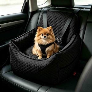 Asiento Elevador para Perros y Gatos para Coche, Protector de Asiento de Viaje para Mascotas, Silla de Automóvil para Perros y Gatos - Product Image 5