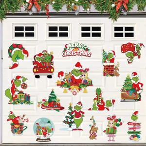 Pegatinas Reflectantes Personalizadas de Grinch para Coche, Imanes para Refrigerador y Coche - Product Image 2