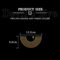 Zunzhi Auto Part Car Expression Light LED Devil Eye Lampe de voiture sans câblage USB