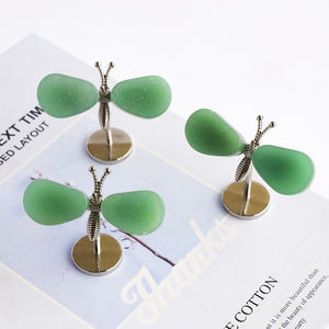 Figurine de libellule en quartz <span class=keywords><strong>aventurine</strong></span> naturel en gros, pierre de cristal, décoration pour la maison et le bureau, cadeau - Product Image 5
