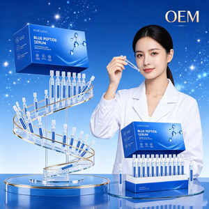 เซรั่มบำรุงผิวหน้าสูตรใหม่ OEM บลูคอปเปอร์เปปไทด์ ช่วยกระชับรูขุมขน ชะลอวัย ปราศจากพาราเบน ไม่ทดลองกับสัตว์ พกพาสะดวก - Product Image 6