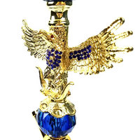 Vente à Chaud En Vrac Personnalisé De Luxe Shisha Saveur Arabie Saoudite Portable Shisha Set Verre Silicone Tube Shisha
