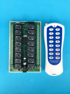Interruptor de Control Remoto Inalámbrico de 16 Canales Anping Electronics APDC-16K, Controlador de 12V 24V para Proyectos de Bricolaje k406 - Product Image 3