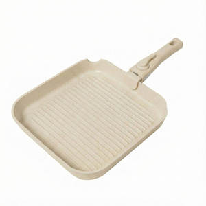 E-TOP Ensemble complet de batterie de cuisine professionnelle de qualité supérieure pour la maison, en céramique, avec casseroles et poêles antiadhésives, ustensiles de cuisson avec poignées - Product Image 5