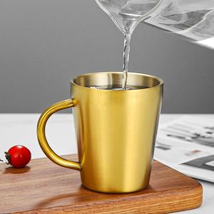 Taza de Cerveza Irrompible de 300 ml, Doble Capa de Acero Inoxidable, Vaso para Bebidas Frías, Café, Cola, para Bar y Restaurante - Product Image 3