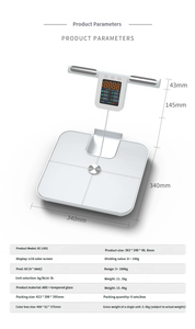 <span class=keywords><strong>Balance</strong></span> connectée <span class=keywords><strong>professionnelle</strong></span> à 8 électrodes pour la mesure de la graisse corporelle, Wi-Fi, grande capacité (180 kg), précise, pour la <span class=keywords><strong>cuisine</strong></span>, en ABS - Product Image 4