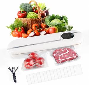 Portable <b>Usb</b> Rechargeable Vacuum Sealer Vacuum Pump Handheld Vacuum Sealing Packaging Machine Food Sealers - Product Image 1