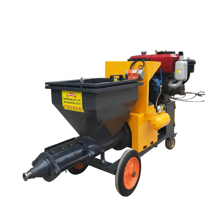 YG large assortment cement mortar sand spraying plaster machine in India