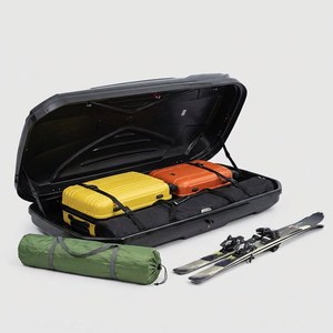Boîte <span class=keywords><strong>de</strong></span> <span class=keywords><strong>toit</strong></span> <span class=keywords><strong>de</strong></span> voiture universelle facile à installer, verrouillable, pliable, détachable, avec une capacité <span class=keywords><strong>de</strong></span> 300L-700L pour les voyages en voiture, les sports <span class=keywords><strong>de</strong></span> plein air - Product Image 1