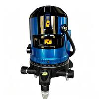 Offre Spéciale : Niveau laser rotatif automatique 5 lignes à auto-nivellement, faisceau vert 360 degrés, multi-usages