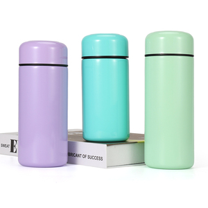 220/260/320/360ml Pantalla LED de temperatura Mini termo aislado Bebidas portátiles de moda con tapas lindas para regalos - Product Image 1