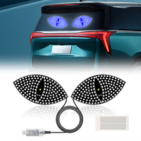 Écran d'affichage matriciel LED dynamique USB HUIJIE Devil Eyes avec application pour voiture, camion, fenêtre – Vente directe usine OEM