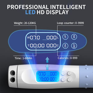 Cuerda de saltar inalámbrica con logotipo personalizado de fábrica, cuerda de saltar inalámbrica, pesada con contador de Fitness y construcción corporal - Product Image 4