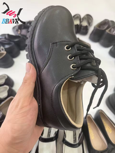 Children's Black School <b>Shoes</b> <b>Soft</b> Sole Comfortable Children's Leather <b>Shoes</b> Unisex Party <b>Shoes</b> Mixed Design Wholesale - Product Image 4