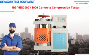 ASTM C39 ISO 4012 <strong>Concrete</strong> Compression Tester 200Ton 300Ton Compressive <strong>Strength</strong> <strong>Testing</strong> Machine - Product Image 6