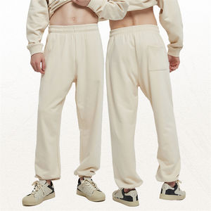 Pantalones acampanados de alta calidad, pantalones de chándal en blanco a la moda al por mayor, pantalones de chándal de lana lisos personalizados, chándal desnudo para hombre - Product Image 4