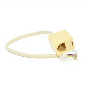 Câble d'extension <span class=keywords><strong>RJ45</strong></span> 8P4C mâle vers femelle 6P4C RJ11 - Product Image 1