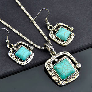 En gros, Bijoux fantaisie tendance chrétiens, style indien, en alliage plaqué argent, avec pierres coquillages serties en sangle - Product Image 5