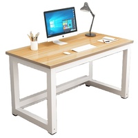 Bureau pour étudiant, bureau à domicile, bureau d'ordinateur, longue table d'étude avec différentes couleurs