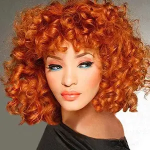 Wigs Best Quality Afro Kinky Curly Wig Short Synthetic Wigs For Black Women