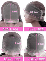 Pelucas sin pegamento con encaje frontal Alibaba para mujeres negras, pelucas de cabello humano liso, pelucas con encaje frontal HD transparente, cabello humano virgen.