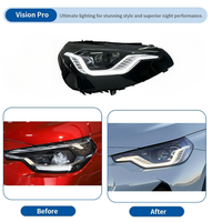 Phare G42 M2 2022 2026 Série 2, phare LED bicolore amélioré style Ikon, DRL, Plug and Play pour BMW