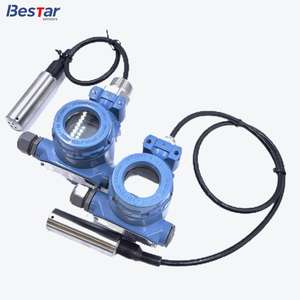 جهاز إرسال مستوى السوائل الصناعي الغاطس 220 فولت مع شاشة LCD، مستشعر مستوى السوائل من 0-200 متر لخزانات المياه والديزل، 4-20 مللي أمبير - Product Image 1