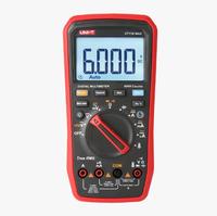 Uni-T UT15B MAX UT17B MAX UT18B MAX True-RMS Multimeter Digital Presisi Tinggi Bertenaga Baterai Merah & Hitam