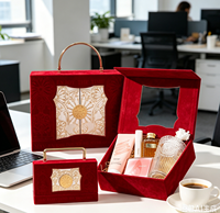 Boîte cadeau rigide avec logo personnalisé en relief |   Boîte vide haut de gamme pour cadeaux d'anniversaire, de fiançailles et de mariage, en matériaux recyclés
