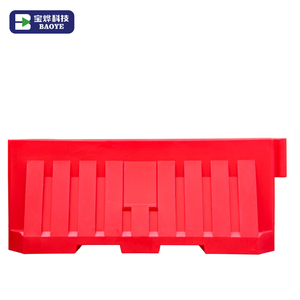 Barrières de contrôle de foule en plastique amovibles Baoye, barrières remplies d'eau pour la sécurité routière en vente - Product Image 1