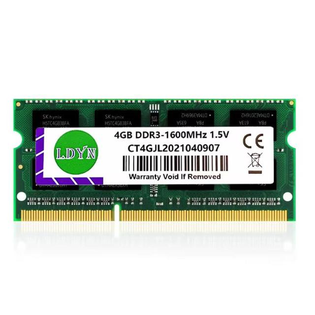 DDR3 DDR3L 4GB 8GB 16GB 1333Mhz 1600Mhz Laptop Memory RAM PC3-10600 PC3-12800 SODIMM 1.5V 204PIN NON-ECC Notebook Memories RAM