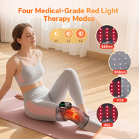 Masajeador Inalámbrico de Cuerpo Completo con Cinturón LED de 660nm 850nm NIR, Gorro, Máscara Facial, Masajeador de Cintura, Pies, Manos, Cuello y Hombros, Personalizado por Fábrica OEM ODM